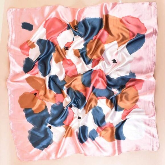 Colorful Abstract Scarf S53 - Picture 2 of 5